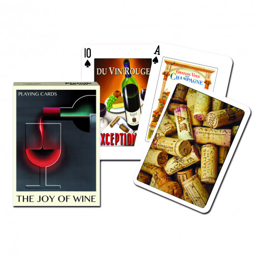 Carti de joc de colectie cu tema "The Joy Wine"